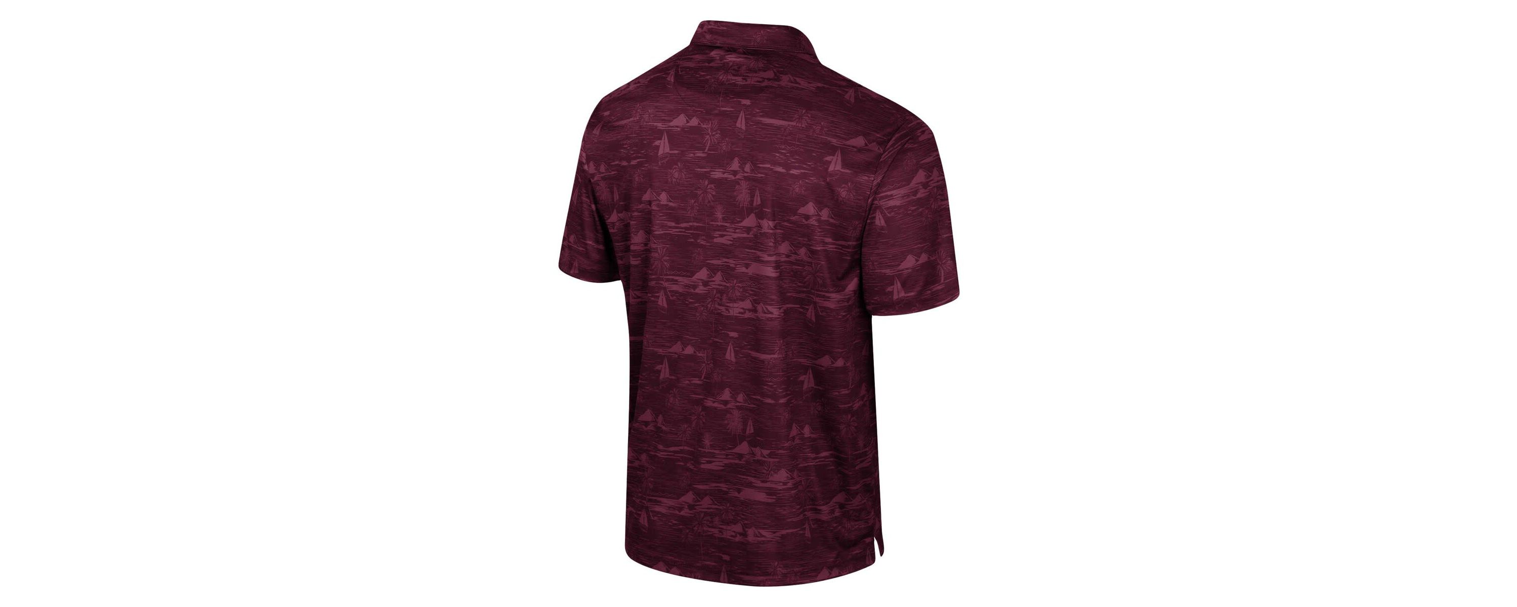 NCAA Montana Grizzlies Daly Print Polo