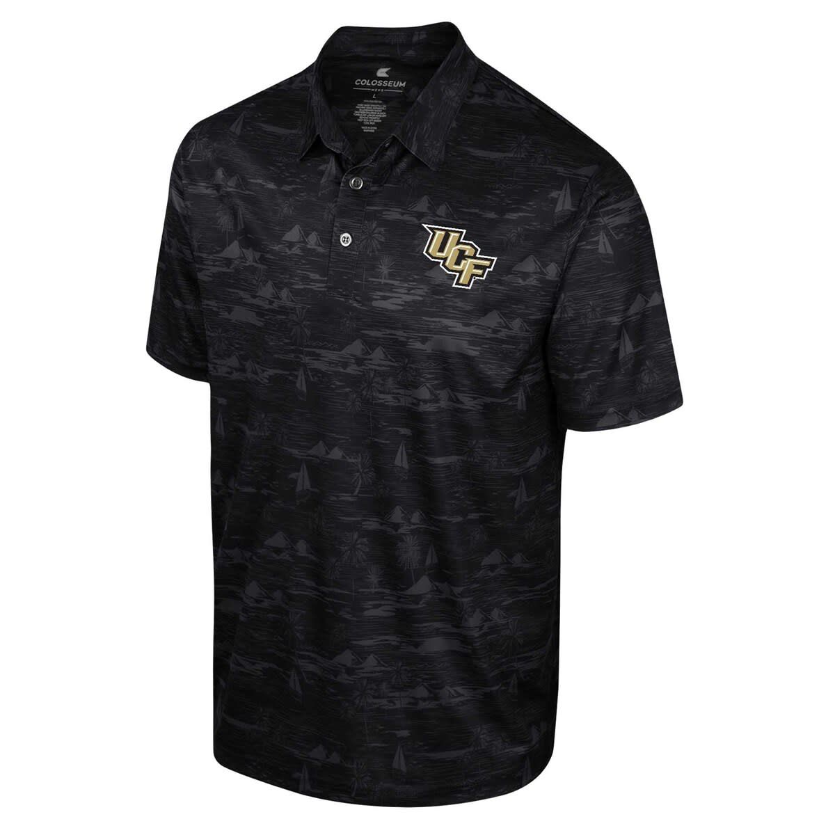 NCAA UCF Knights Daly Print Polo