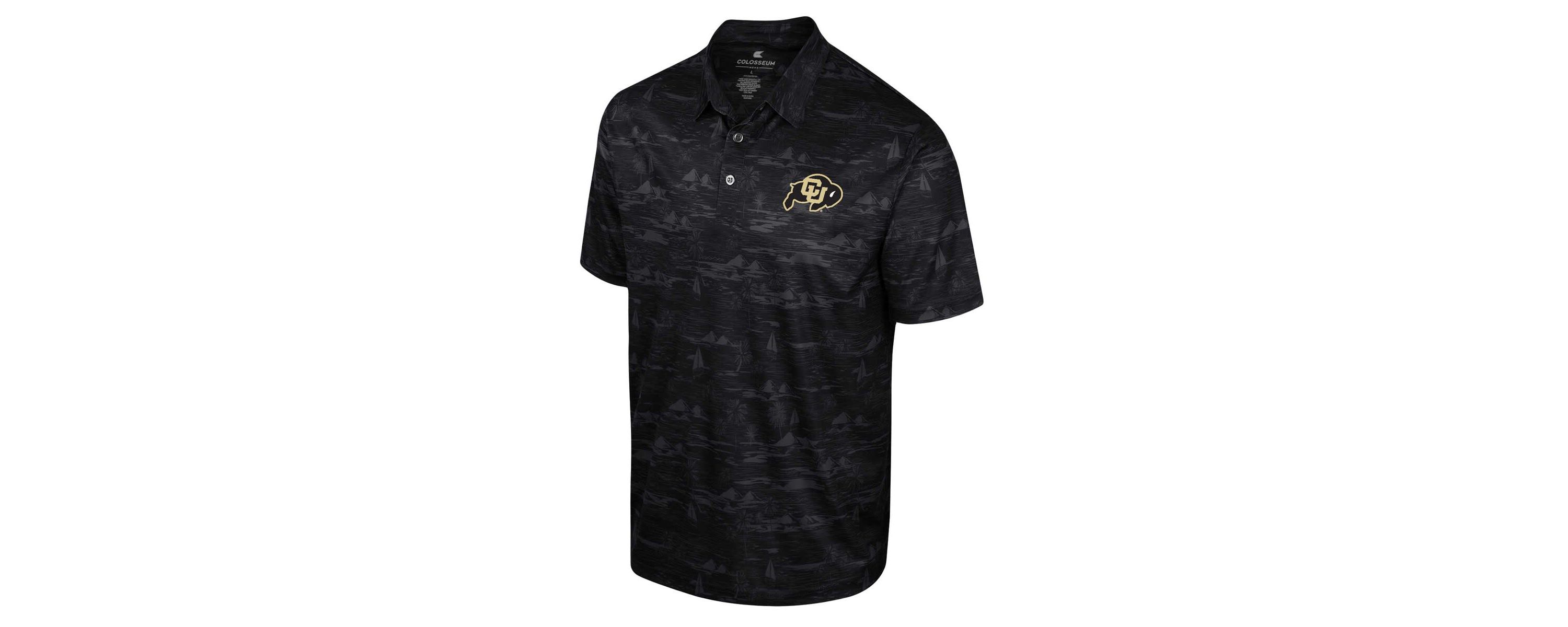 NCAA Colorado Buffaloes Daly Print Polo