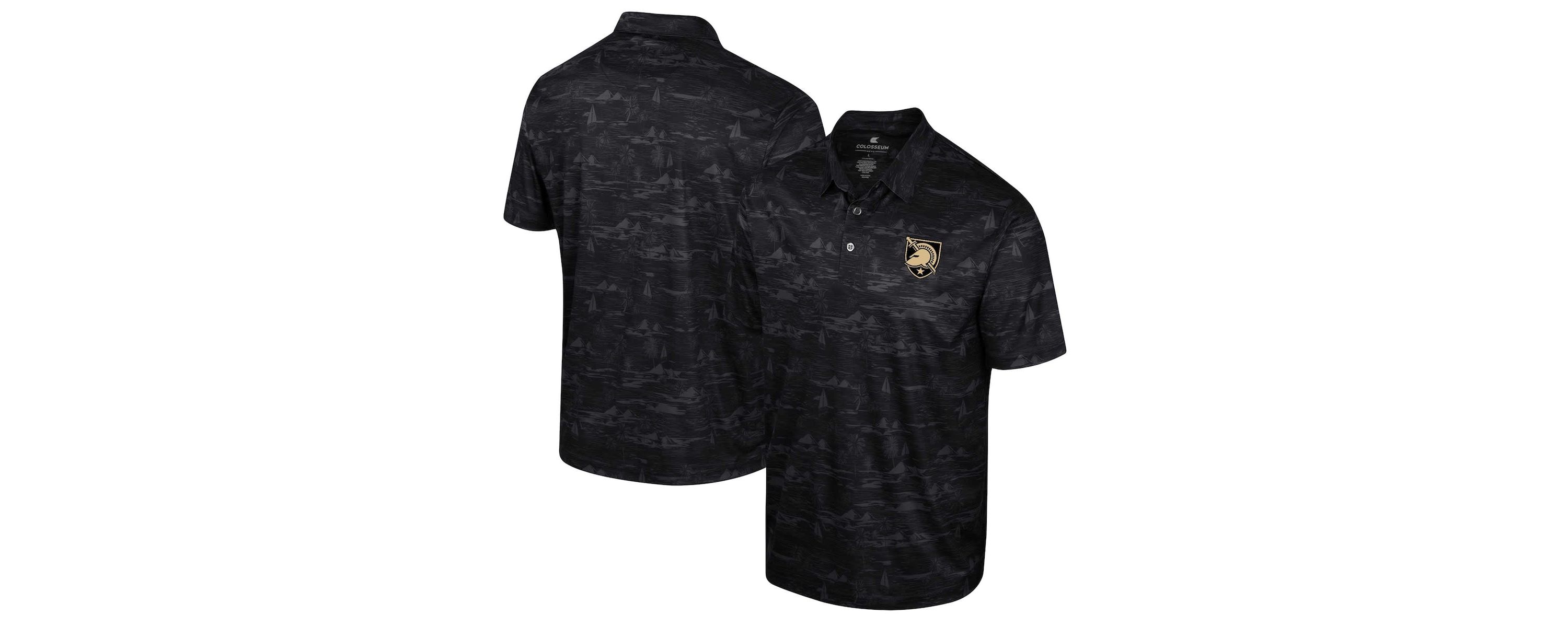 Army Black Knights NCAA Army Knights Daly Print Polo