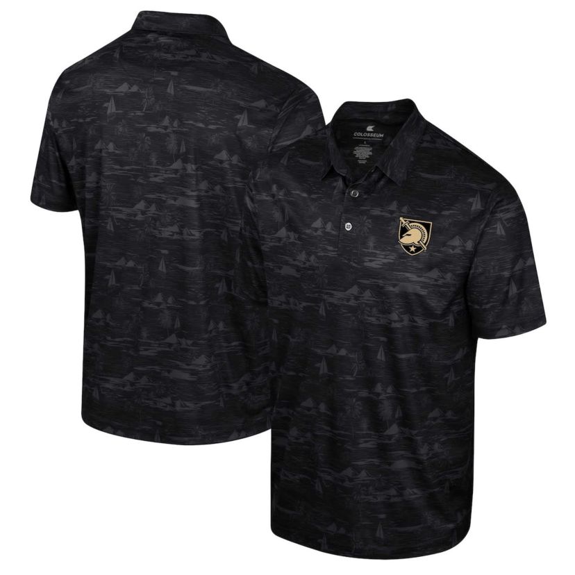 Army Black Knights NCAA Army Knights Daly Print Polo