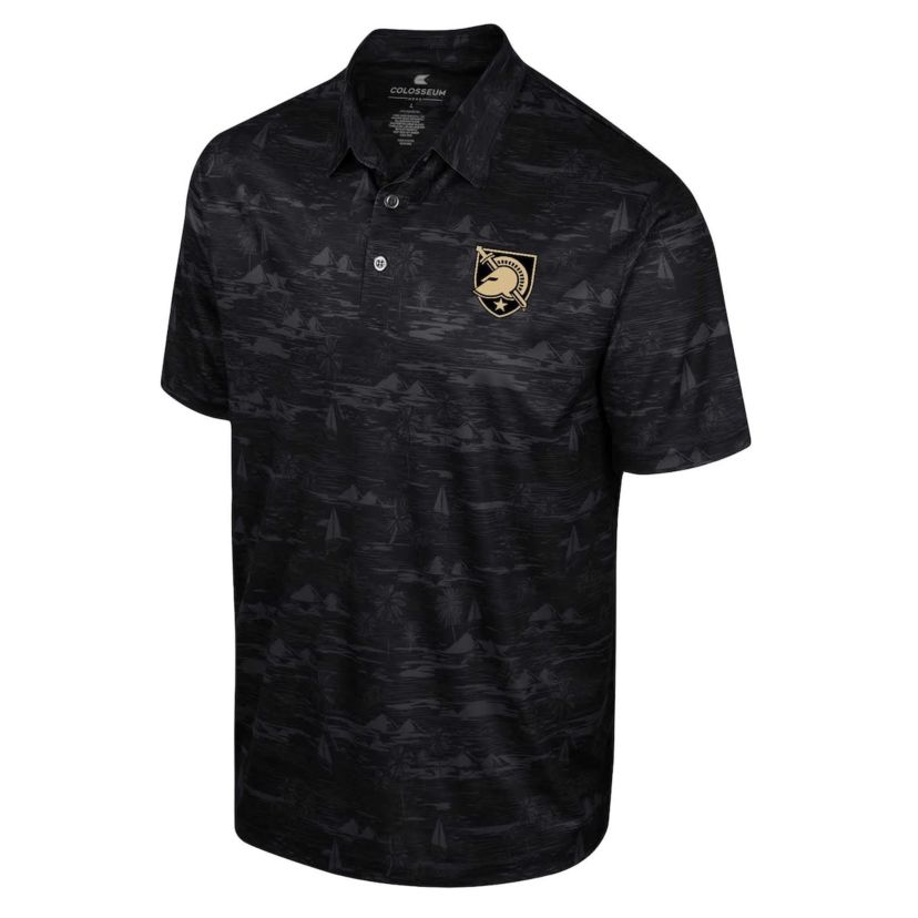 Army Black Knights NCAA Army Knights Daly Print Polo