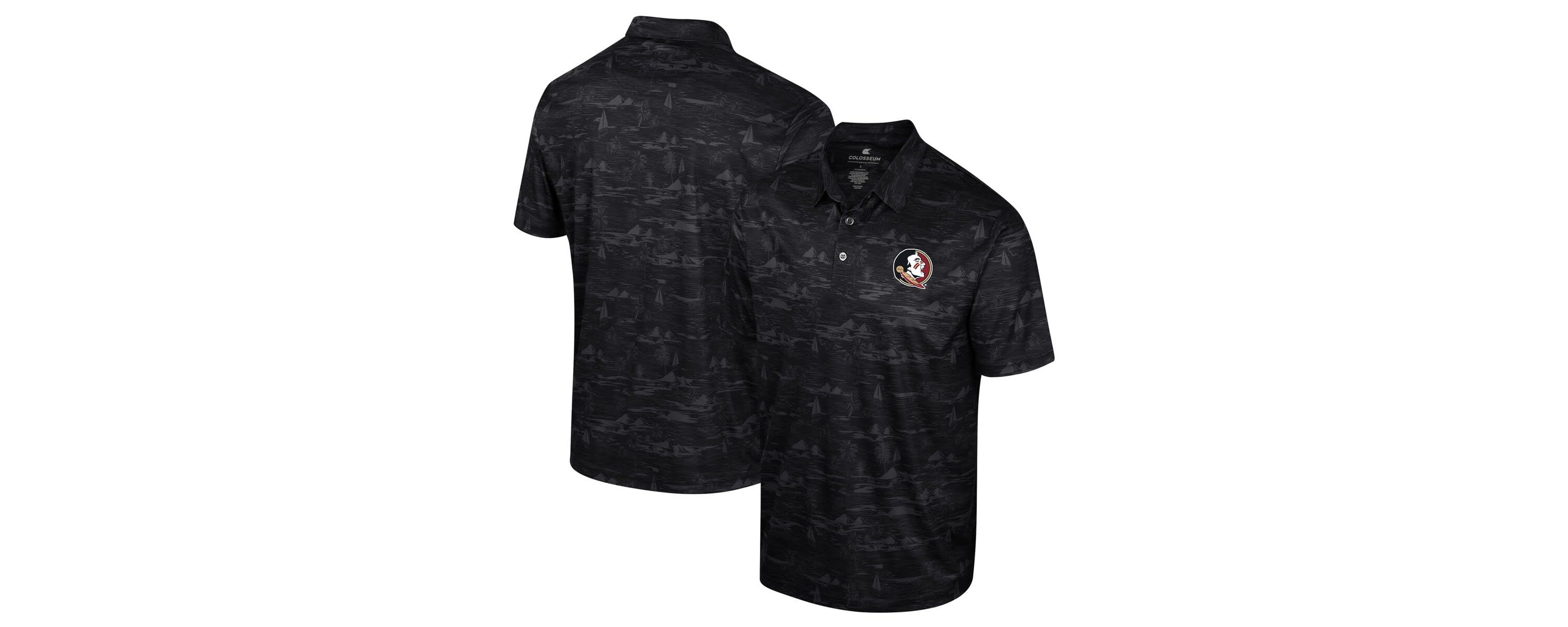NCAA Florida State Seminoles Daly Print Polo