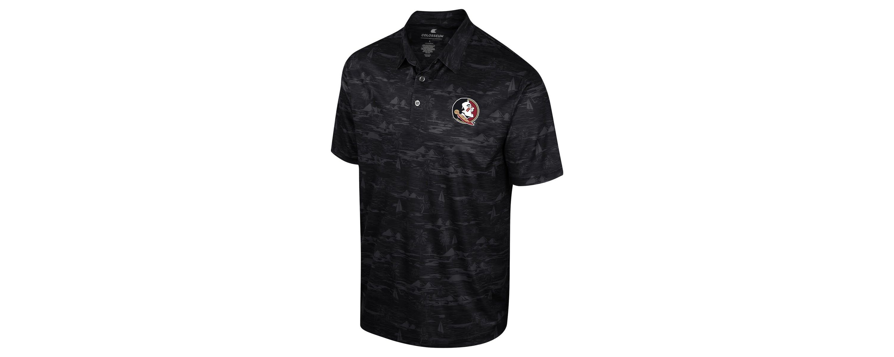 NCAA Florida State Seminoles Daly Print Polo