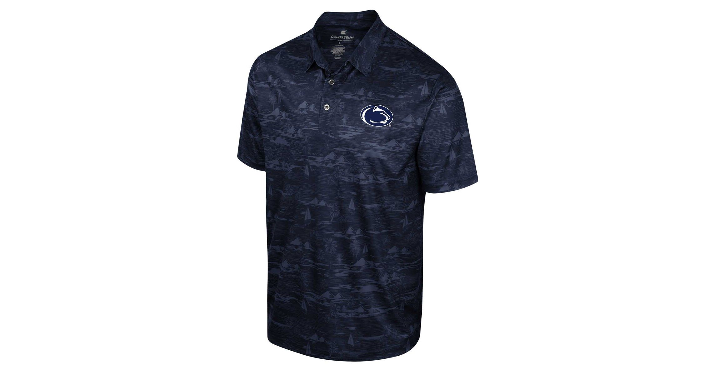 NCAA Penn State Nittany Lions Daly Print Polo