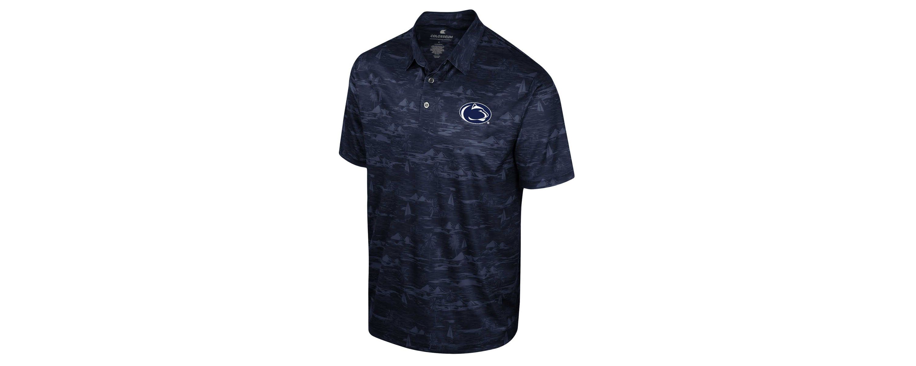 NCAA Penn State Nittany Lions Daly Print Polo