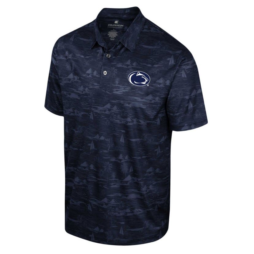 NCAA Penn State Nittany Lions Daly Print Polo