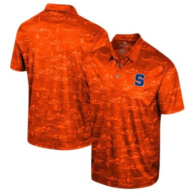 Colosseum Men's Syracuse Orange NCAA Syracuse Daly Print Polo