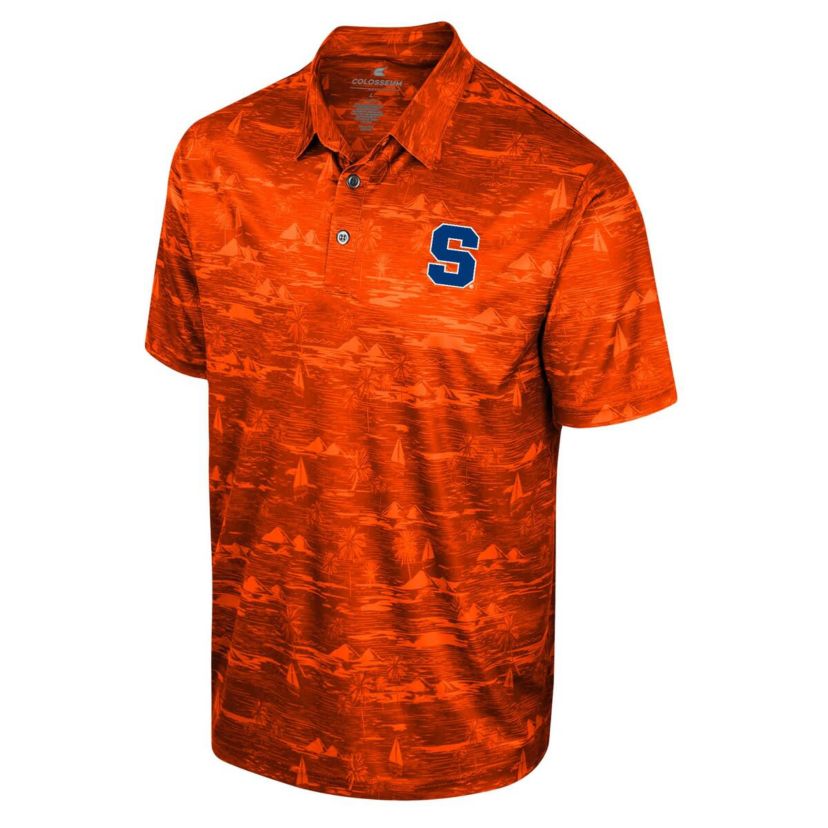 Syracuse Orange NCAA Syracuse Daly Print Polo