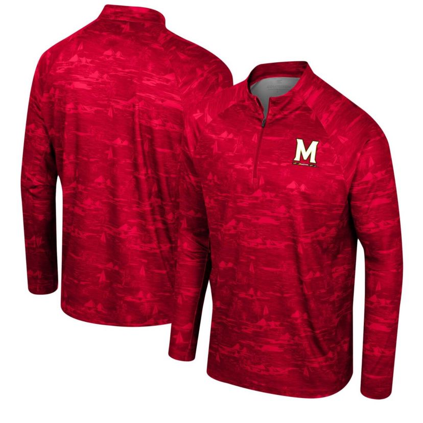 NCAA Maryland Terrapins Carson Raglan Quarter-Zip Jacket