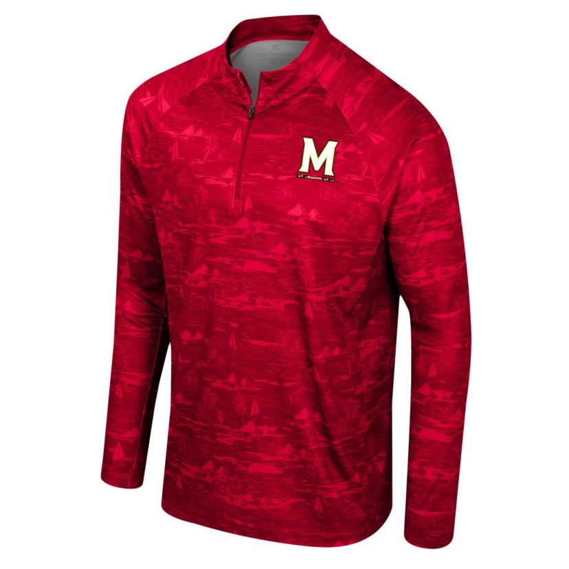 NCAA Maryland Terrapins Carson Raglan Quarter-Zip Jacket
