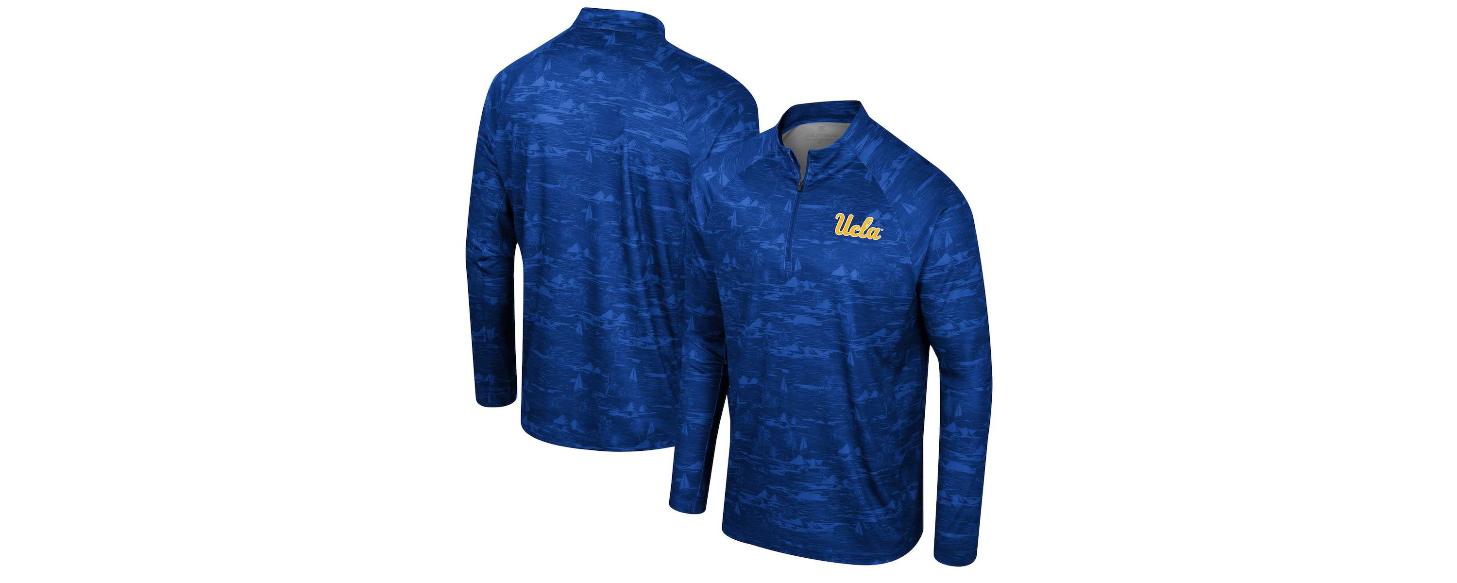 NCAA UCLA Bruins Carson Raglan Quarter-Zip Jacket