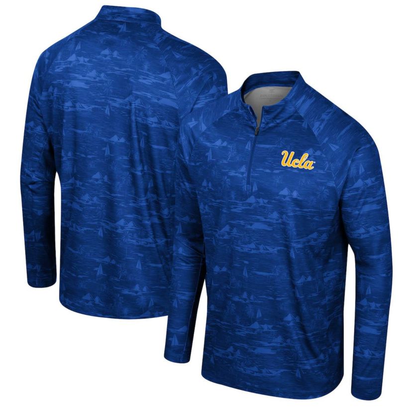 NCAA UCLA Bruins Carson Raglan Quarter-Zip Jacket