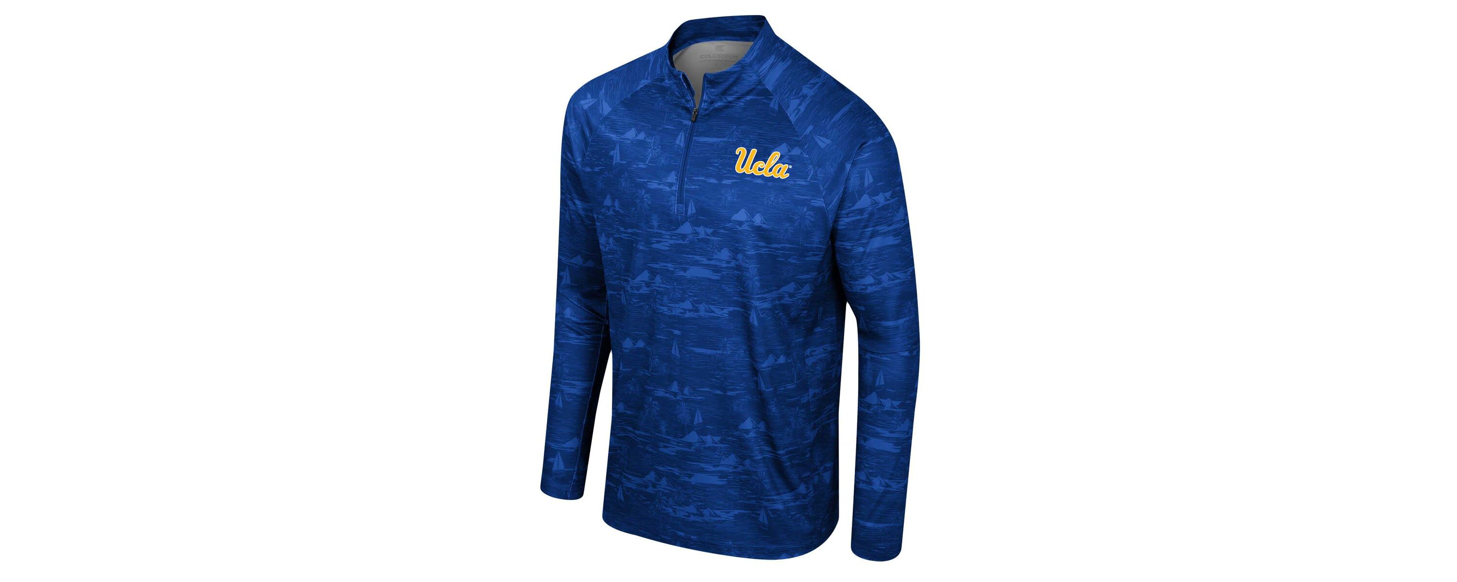 NCAA UCLA Bruins Carson Raglan Quarter-Zip Jacket