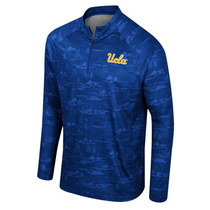 NCAA UCLA Bruins Carson Raglan Quarter-Zip Jacket