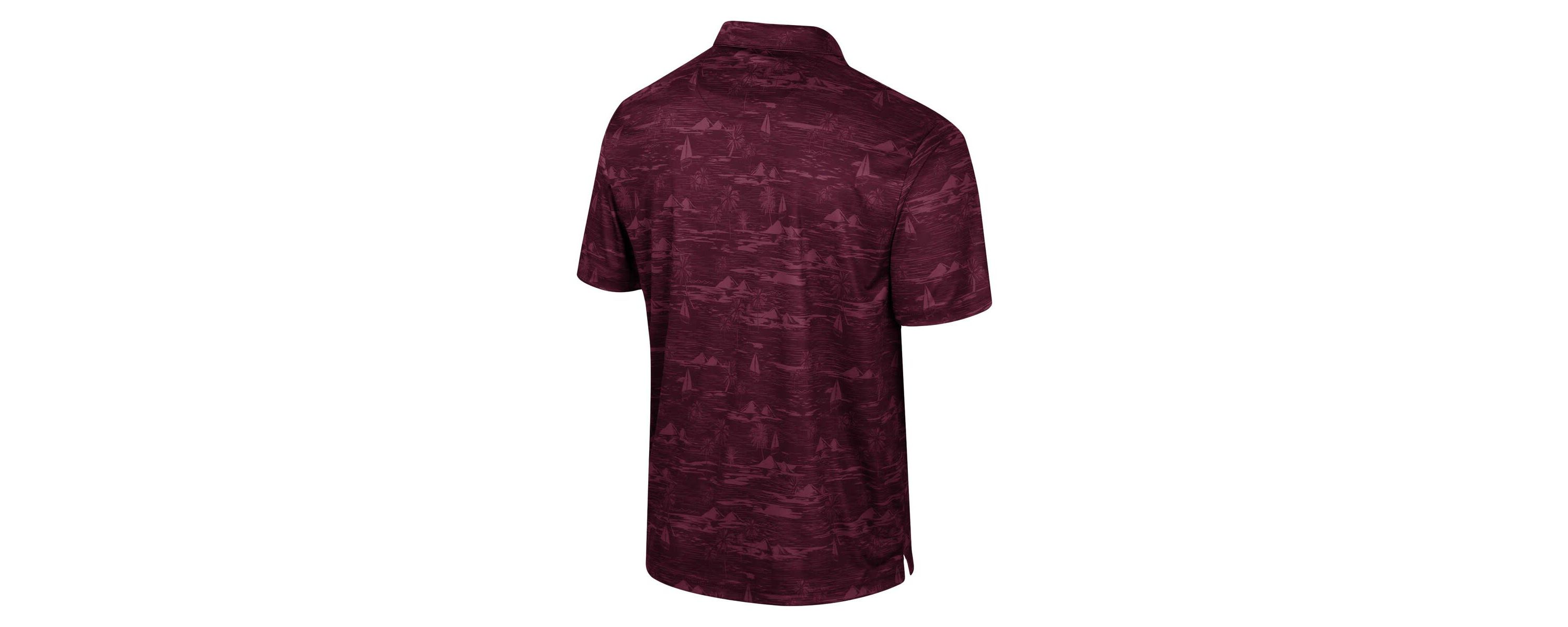 NCAA Arizona State Sun Devils Daly Print Polo