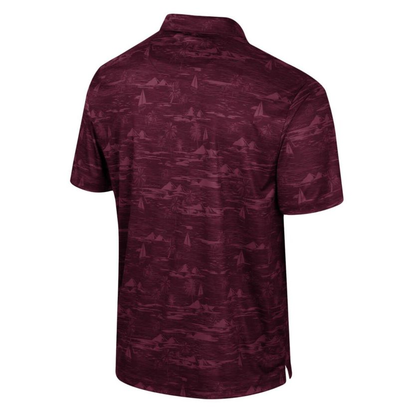 NCAA Arizona State Sun Devils Daly Print Polo