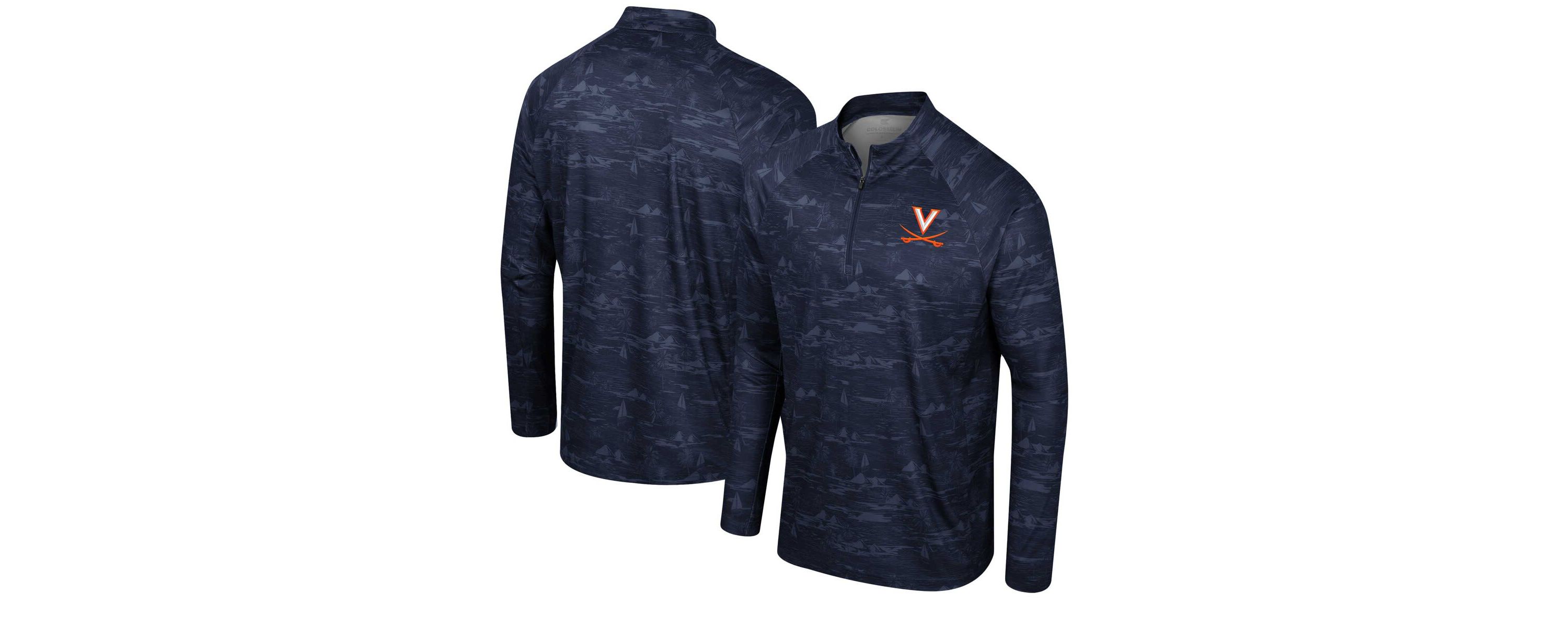 NCAA Virginia Cavaliers Carson Raglan Quarter-Zip Jacket