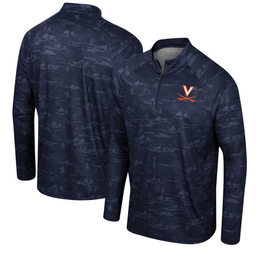 NCAA Virginia Cavaliers Carson Raglan Quarter-Zip Jacket