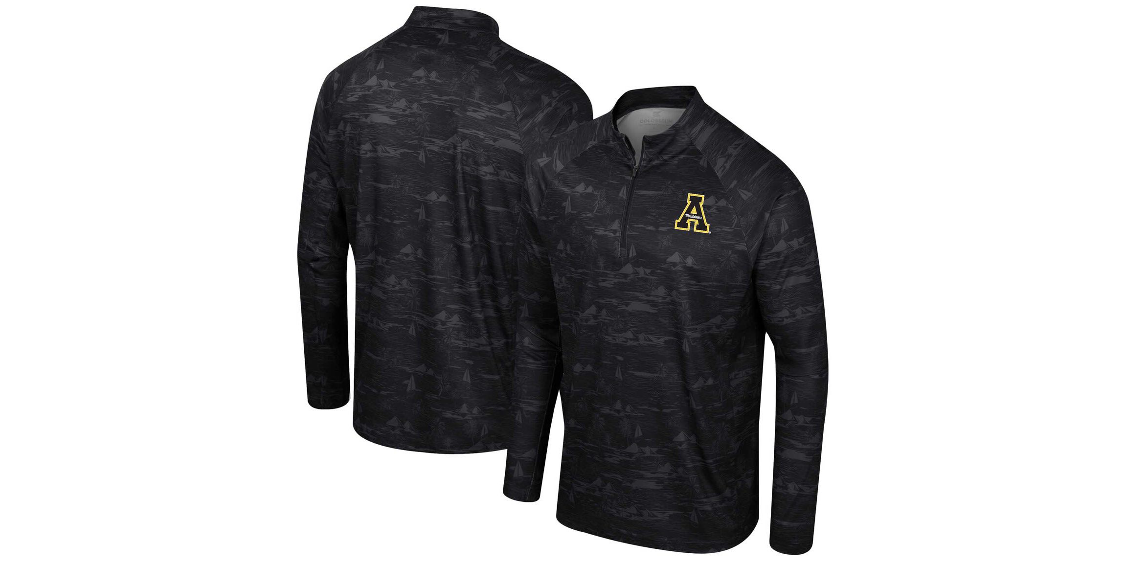 NCAA Appalachian State Mountaineers Carson Raglan Quarter-Zip Jacket