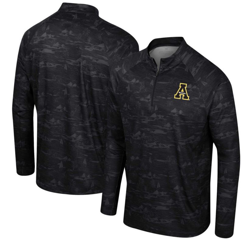 NCAA Appalachian State Mountaineers Carson Raglan Quarter-Zip Jacket