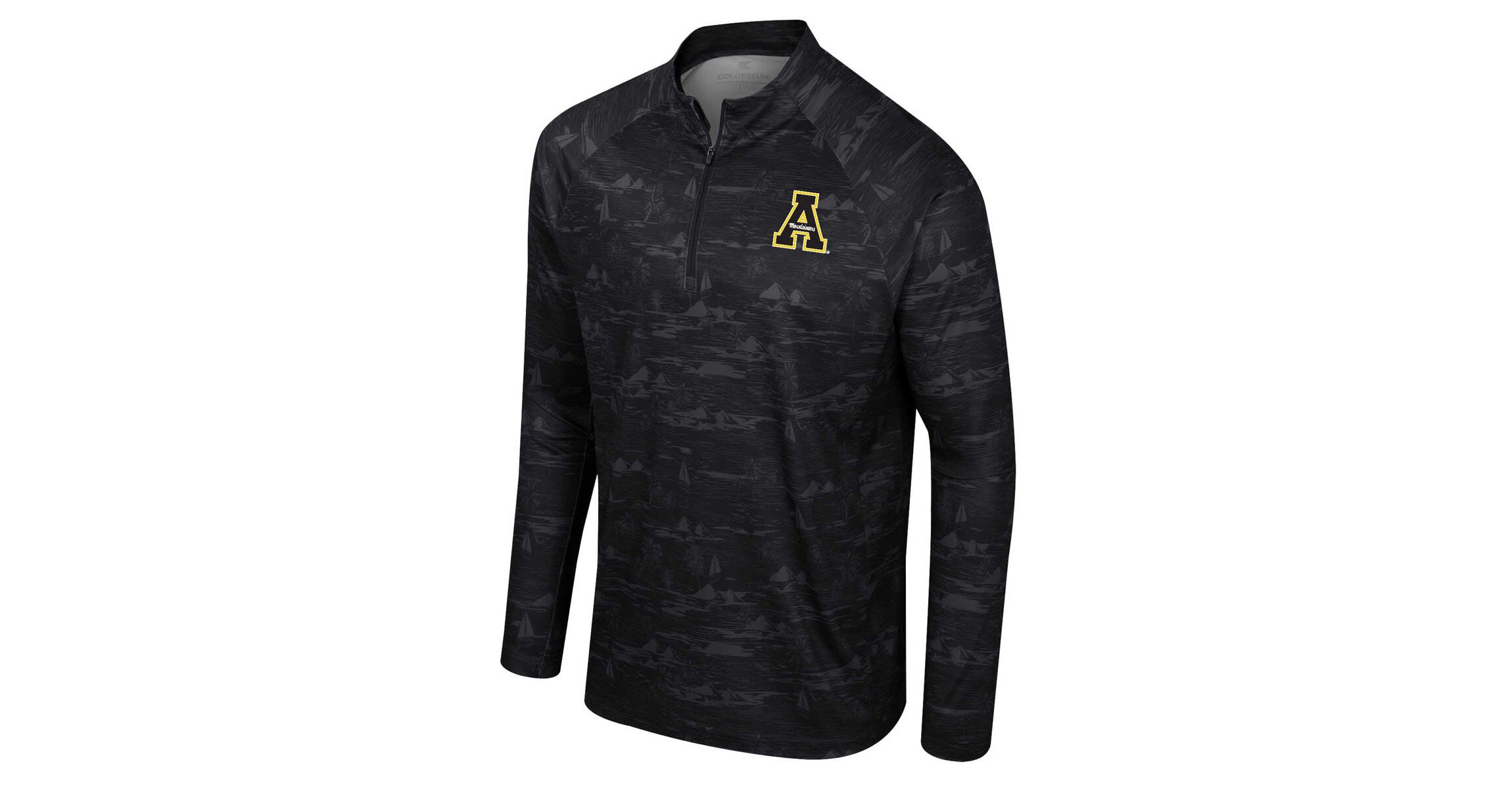 NCAA Appalachian State Mountaineers Carson Raglan Quarter-Zip Jacket