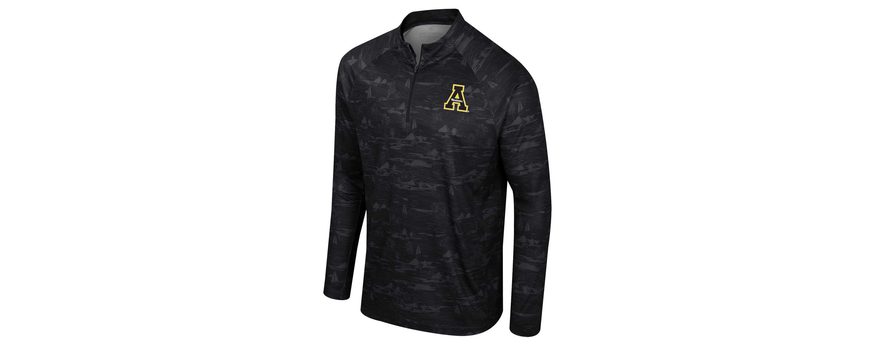 NCAA Appalachian State Mountaineers Carson Raglan Quarter-Zip Jacket