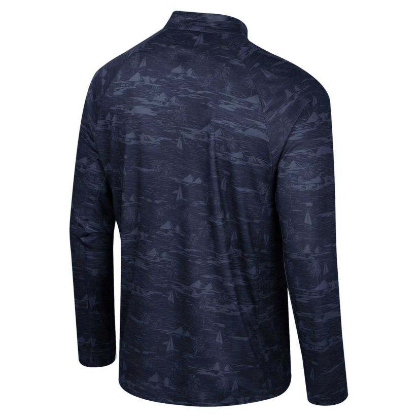 NCAA Auburn Tigers Carson Raglan Quarter-Zip Jacket