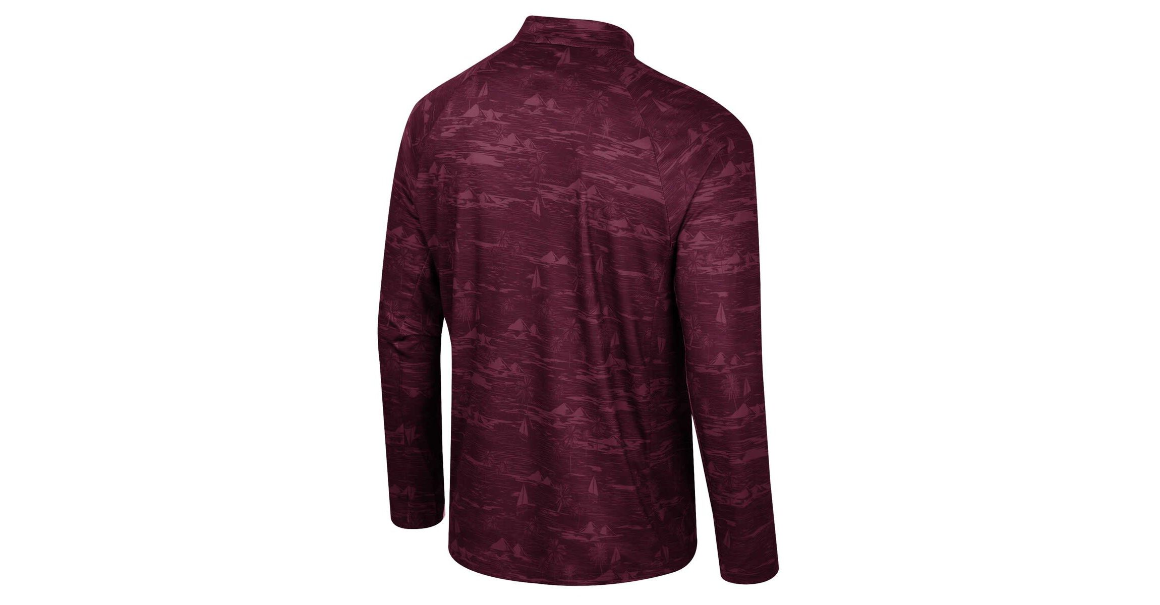NCAA Mississippi State Bulldogs Carson Raglan Quarter-Zip Jacket