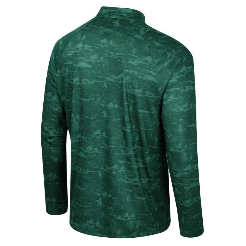 NCAA Michigan State Spartans Carson Raglan Quarter-Zip Jacket