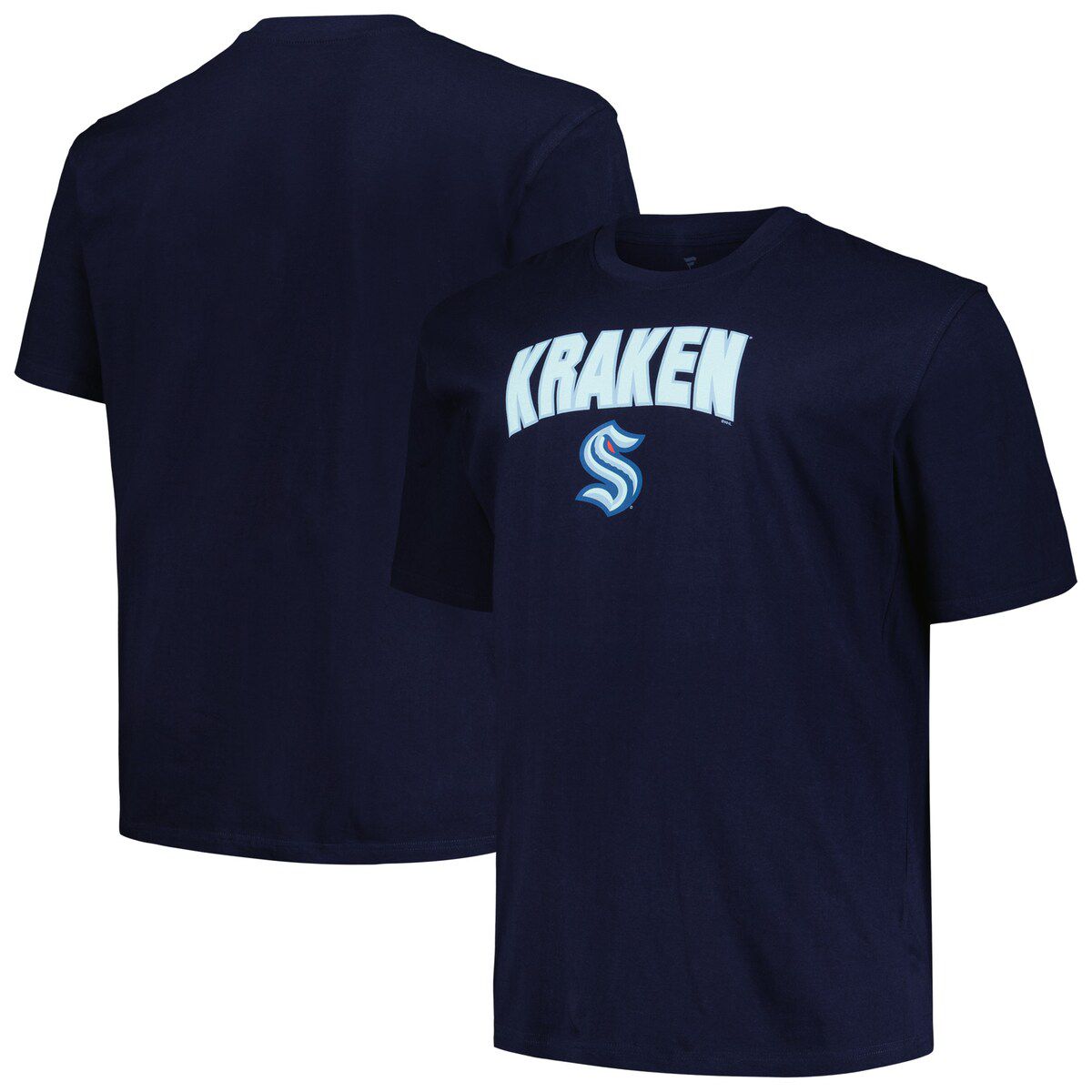 NHL Seattle Kraken Big & Tall Arch Over Logo T-Shirt
