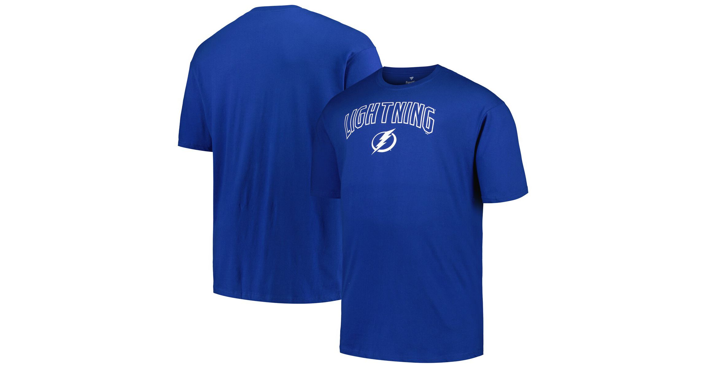 NHL Tampa Bay Lightning Big & Tall Arch Over Logo T-Shirt