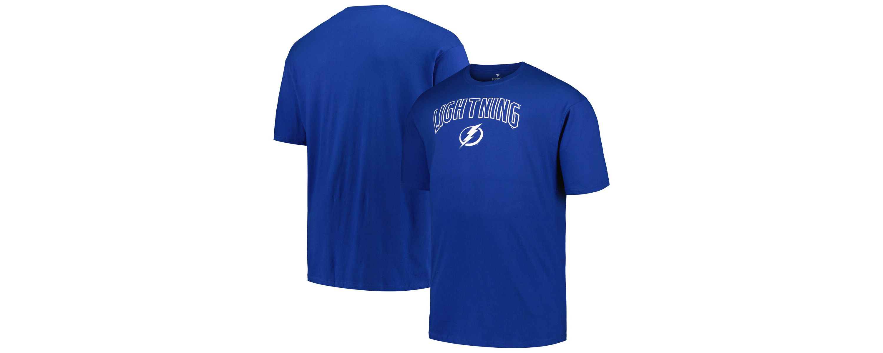 NHL Tampa Bay Lightning Big & Tall Arch Over Logo T-Shirt