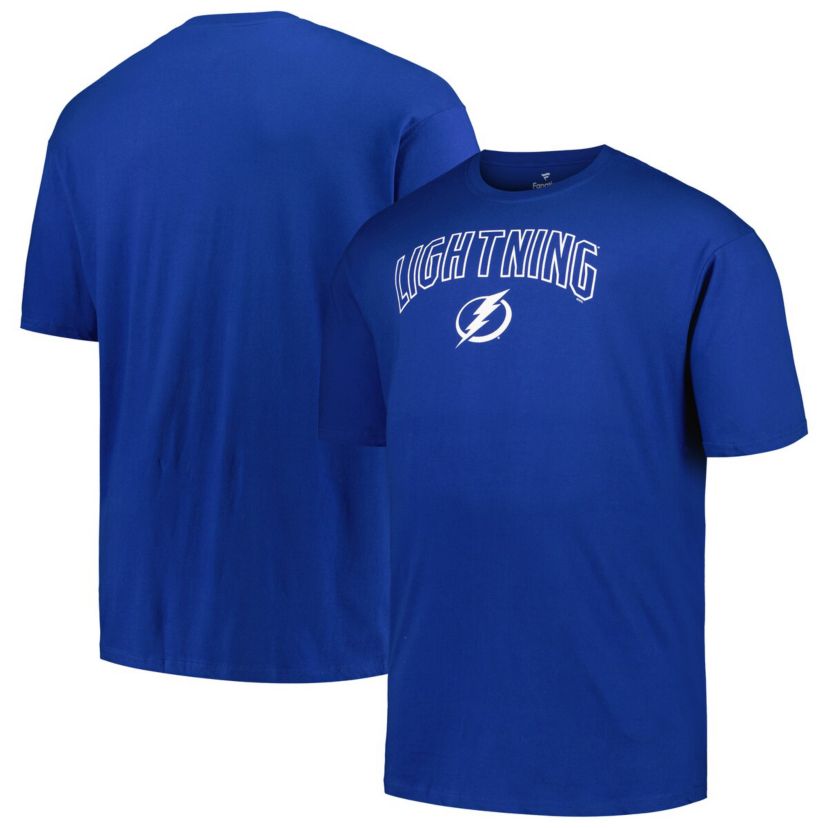 NHL Tampa Bay Lightning Big & Tall Arch Over Logo T-Shirt