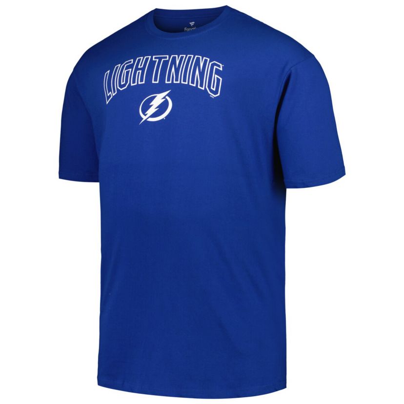 NHL Tampa Bay Lightning Big & Tall Arch Over Logo T-Shirt