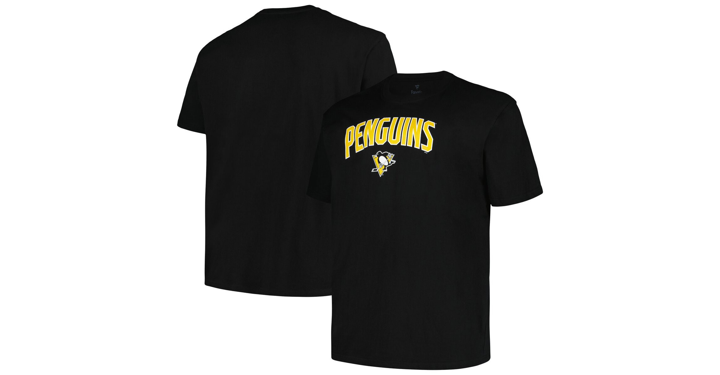 NHL Pittsburgh Penguins Big & Tall Arch Over Logo T-Shirt