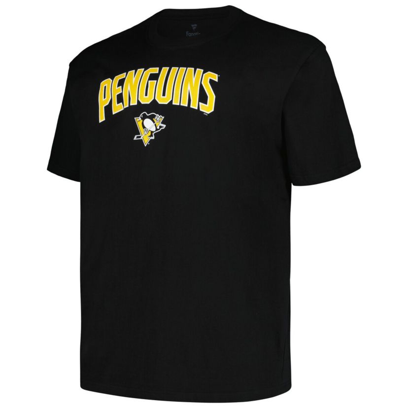 NHL Pittsburgh Penguins Big & Tall Arch Over Logo T-Shirt