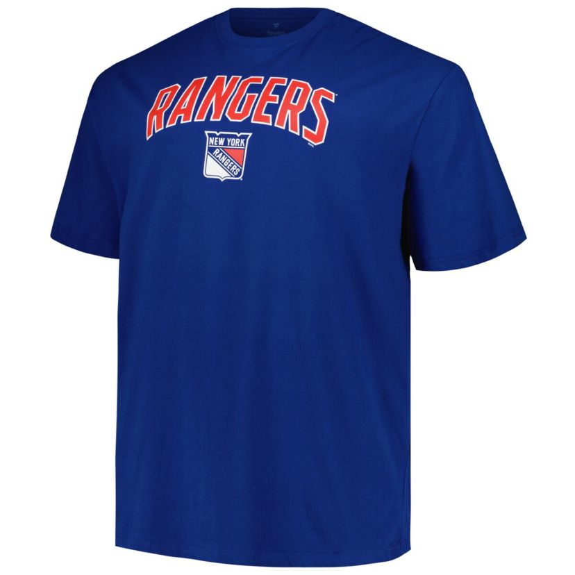 NHL New York Rangers Big & Tall Arch Over Logo T-Shirt