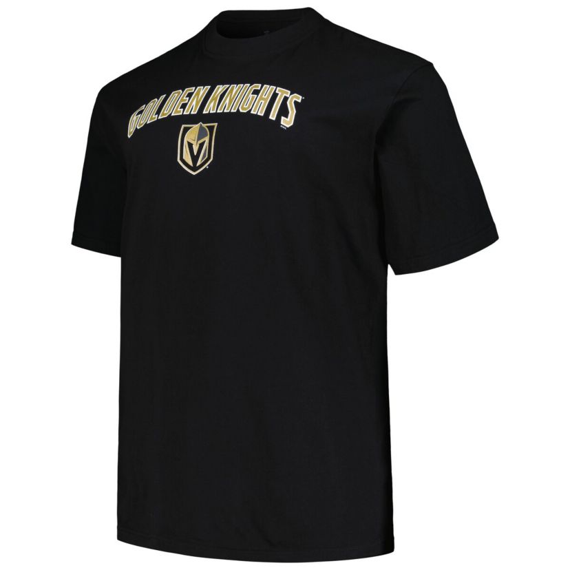 NHL Vegas Golden Knights Big & Tall Arch Over Logo T-Shirt