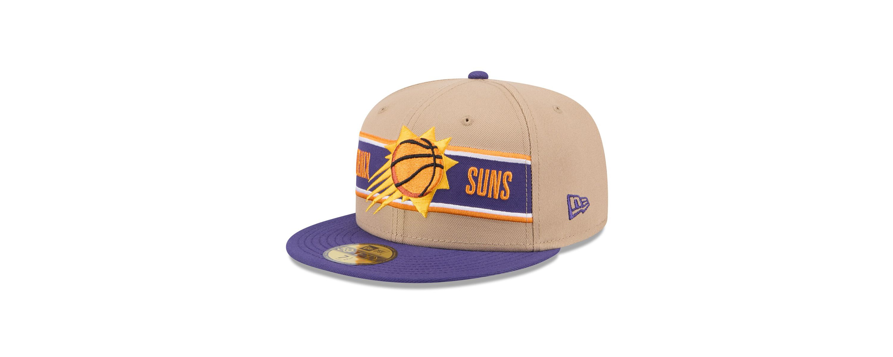 NBA Tan/Purple Phoenix Suns 2024 NBA Draft 59FIFTY Fitted Hat