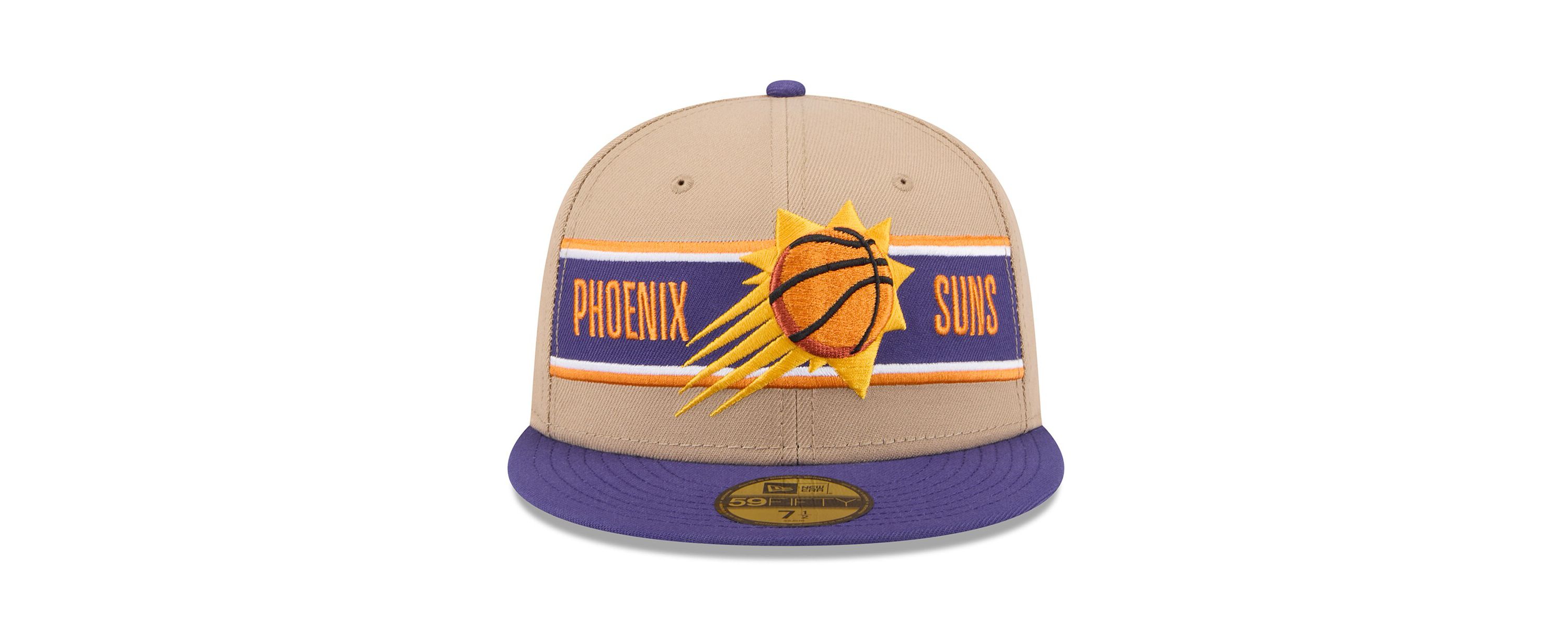 NBA Tan/Purple Phoenix Suns 2024 NBA Draft 59FIFTY Fitted Hat