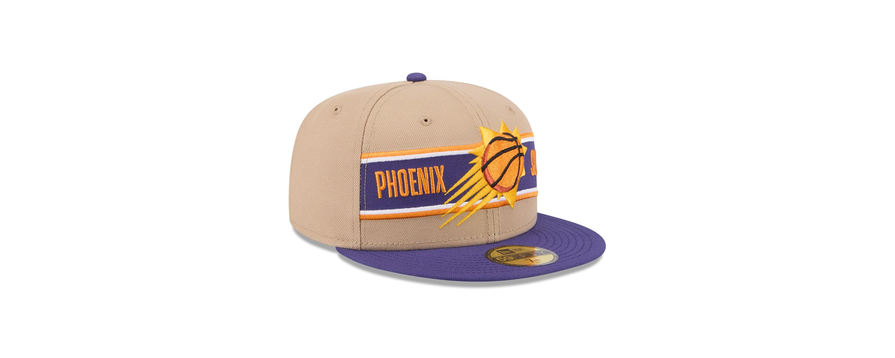 NBA Tan/Purple Phoenix Suns 2024 NBA Draft 59FIFTY Fitted Hat