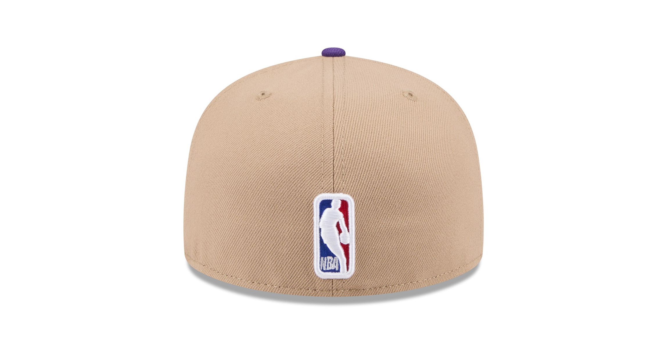 NBA Tan/Purple Los Angeles Lakers 2024 NBA Draft 59FIFTY Fitted Hat