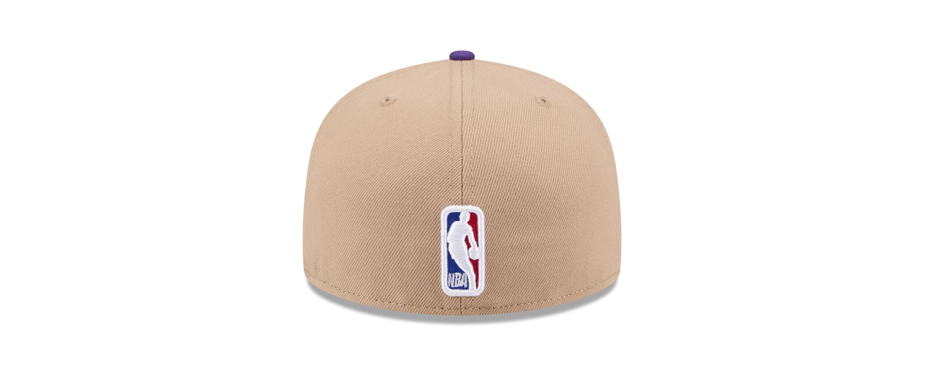 NBA Tan/Purple Los Angeles Lakers 2024 NBA Draft 59FIFTY Fitted Hat