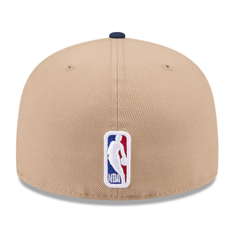 NBA Tan/Navy Memphis Grizzlies 2024 NBA Draft 59FIFTY Fitted Hat