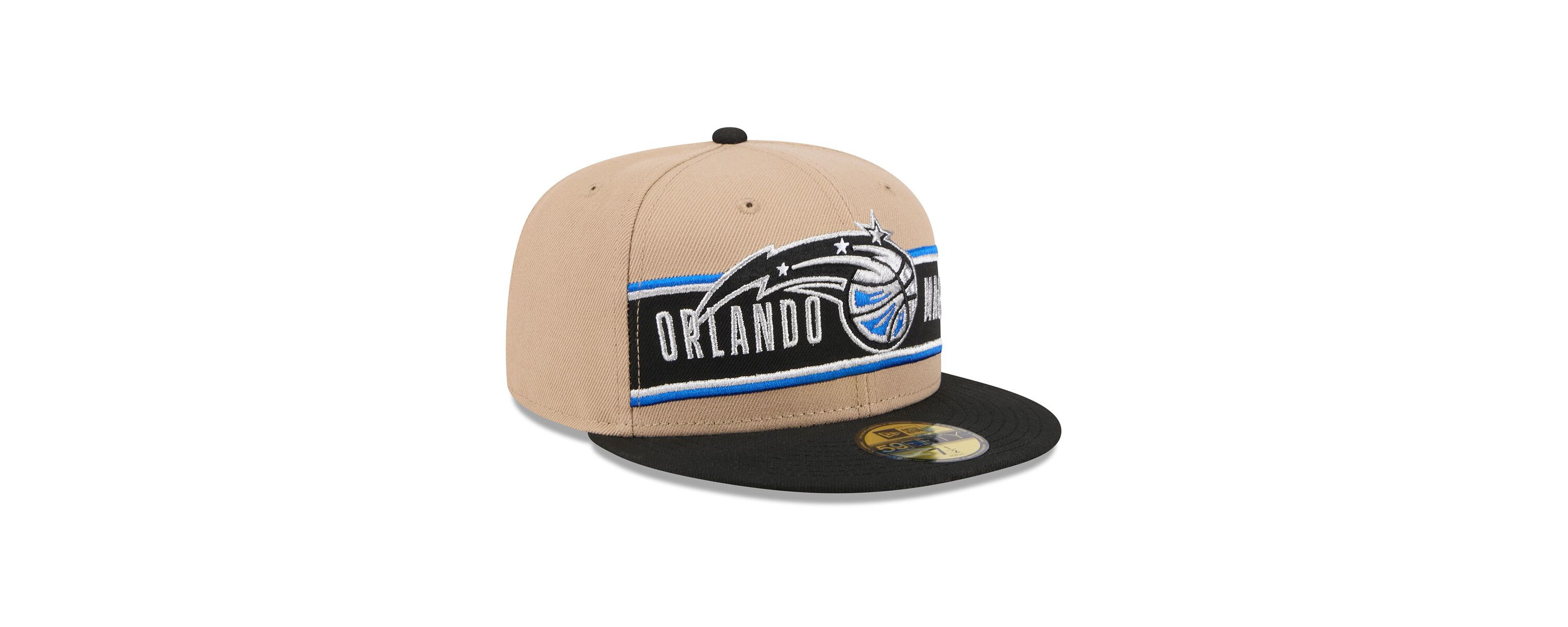 NBA Tan/Black Orlando Magic 2024 NBA Draft 59FIFTY Fitted Hat