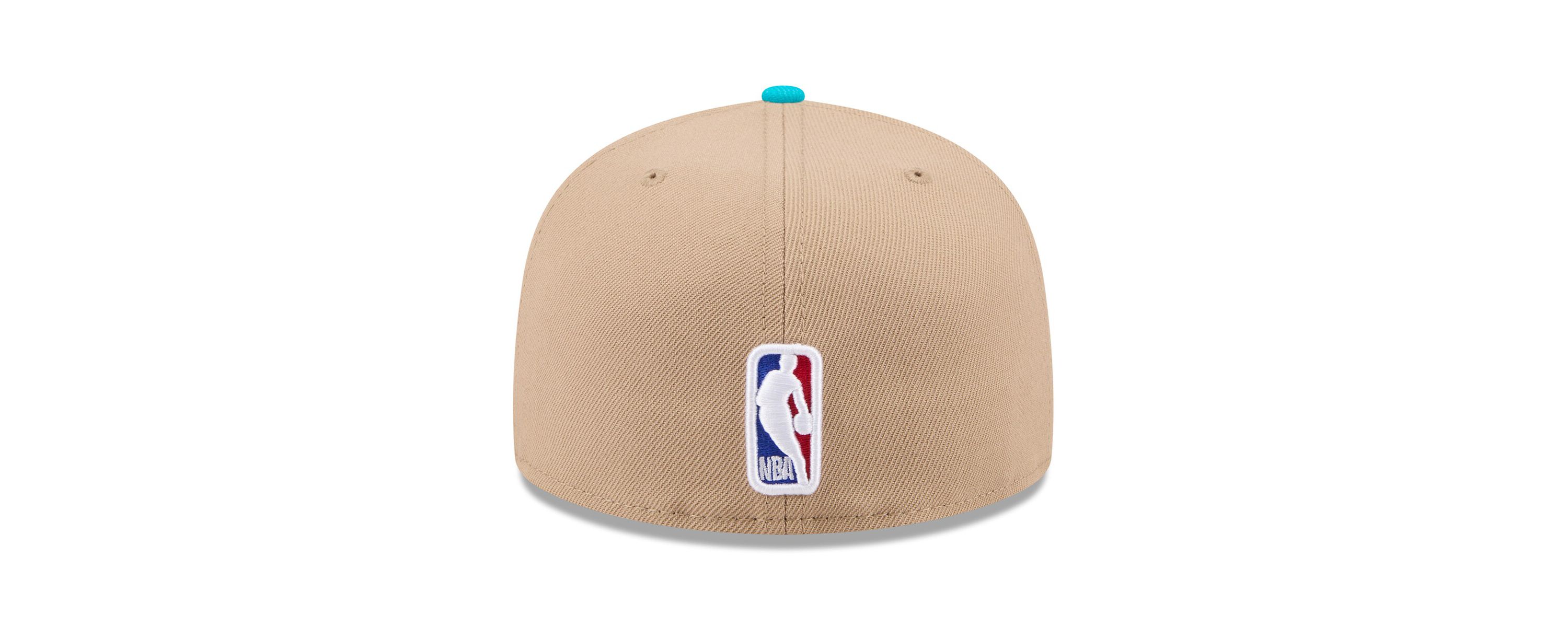 NBA Tan/Teal Charlotte Hornets 2024 NBA Draft 59FIFTY Fitted Hat