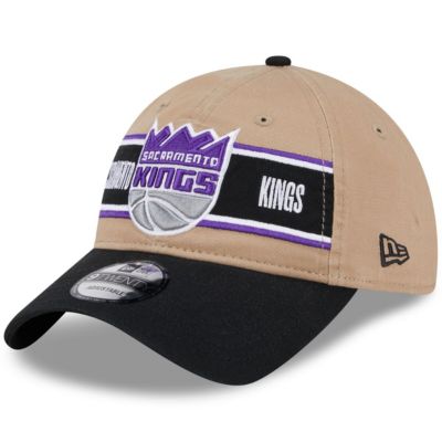 New Era NBA TanBlack Sacramento Kings 2024 NBA Draft 9TWENTY Adjustable Hat