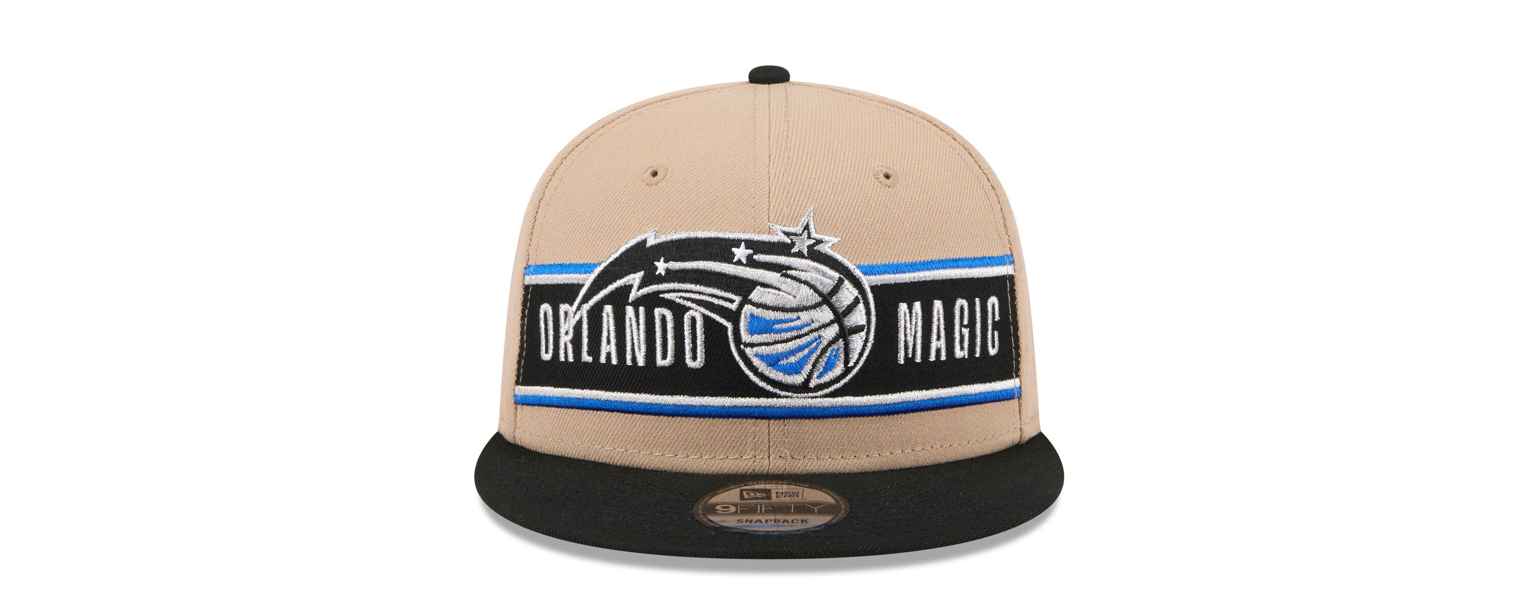 NBA Tan/Black Orlando Magic 2024 NBA Draft 9FIFTY Snapback Hat