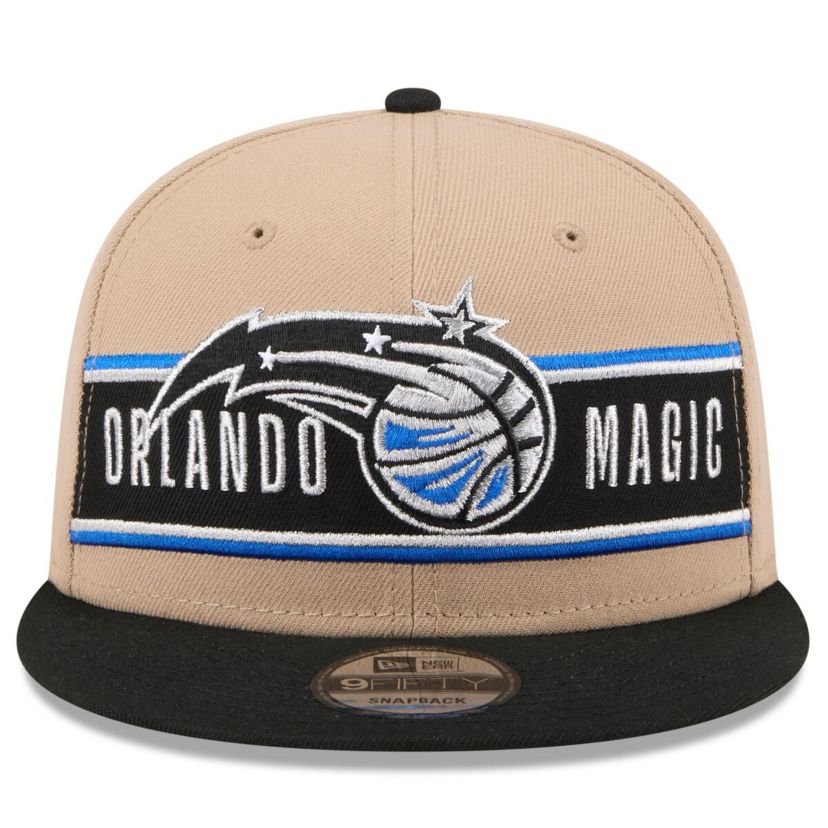 NBA Tan/Black Orlando Magic 2024 NBA Draft 9FIFTY Snapback Hat